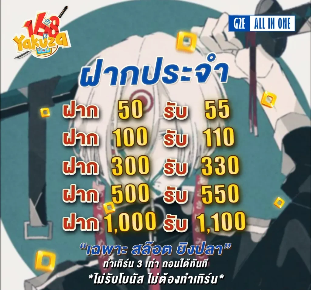 slot-promotion By ยากูซ่า 168